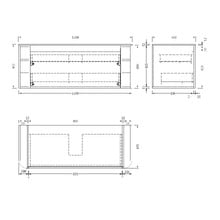 Boyd 1200mm Wall Hung Single Vanity